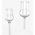 Bar hand blown borosilicate glass wine goblet cup